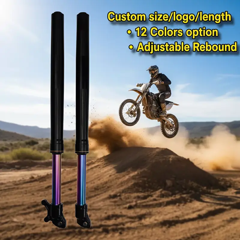 630 mm Oppgradering Juster Rebound Forks Motorsykkel støtdemper