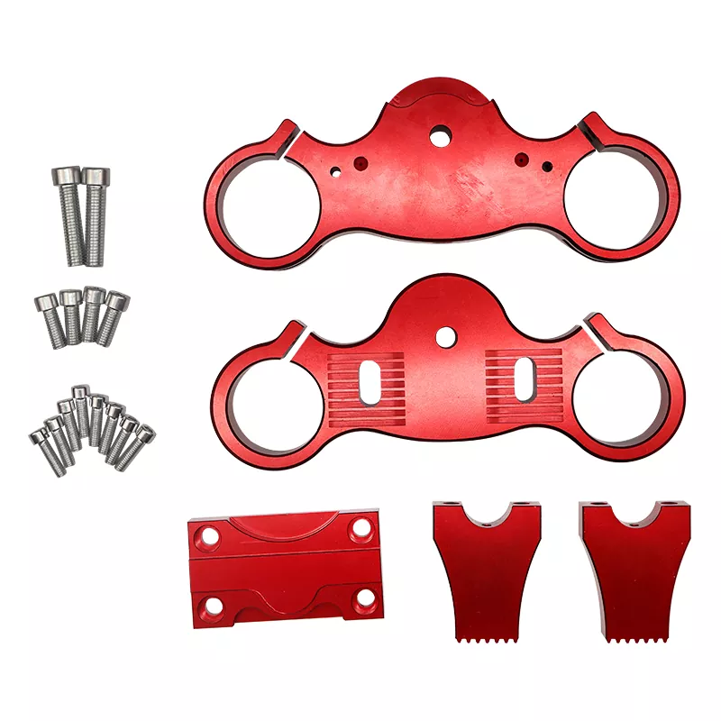 Kraftig CNC trippelklemme
