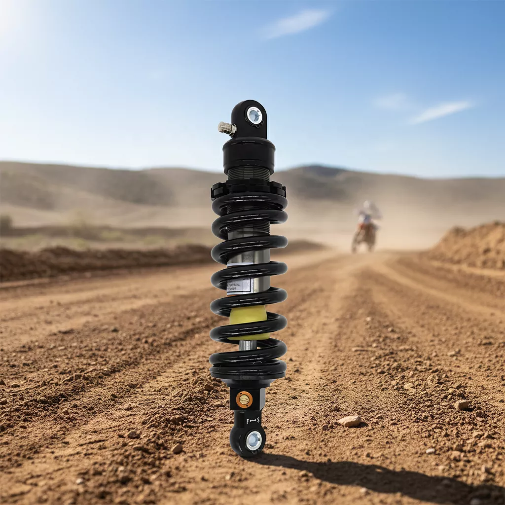 Rebound justerbar motorsykkel støtdemper